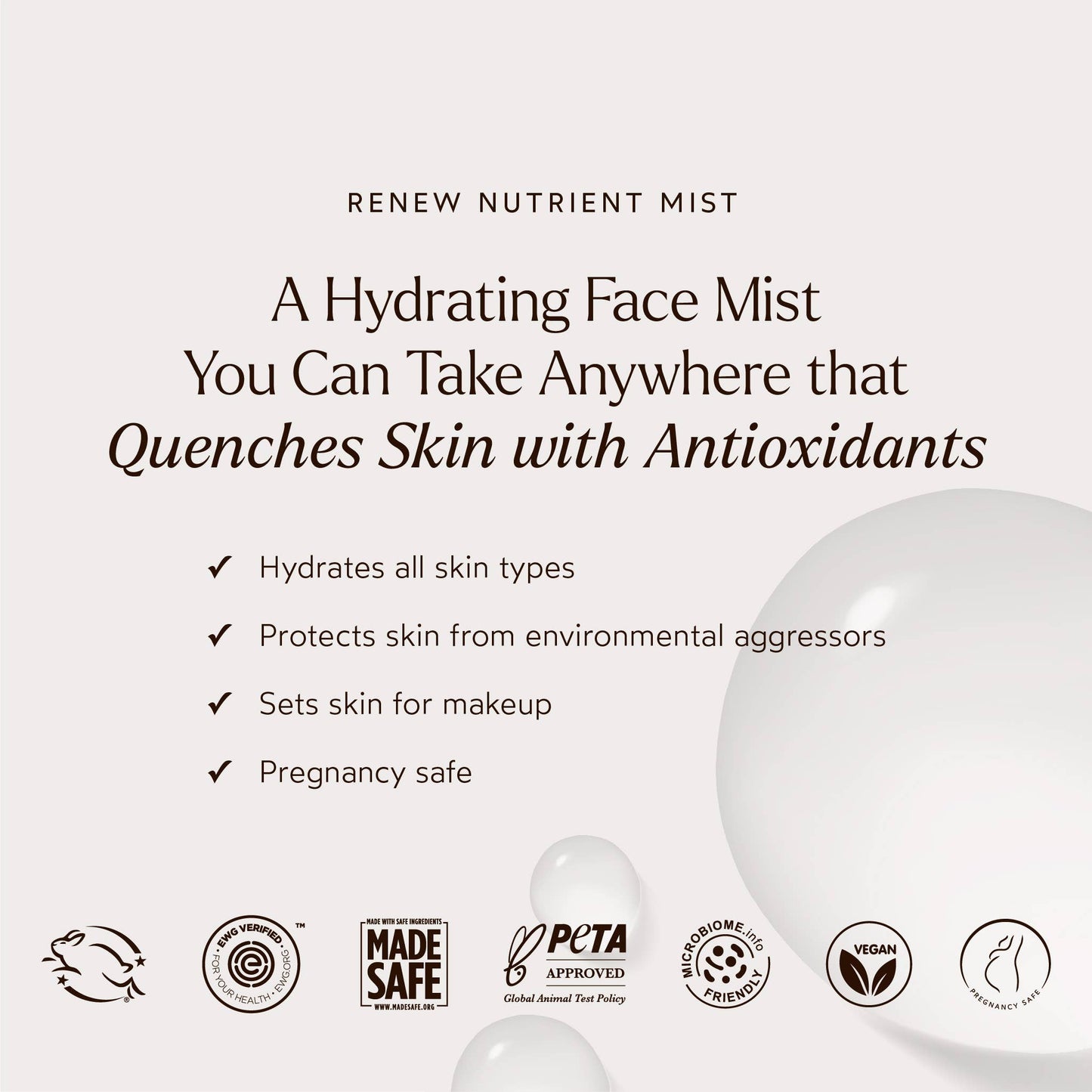 🍵🍃Renew Nutrient Face Mist w/ Fermented Black Tea