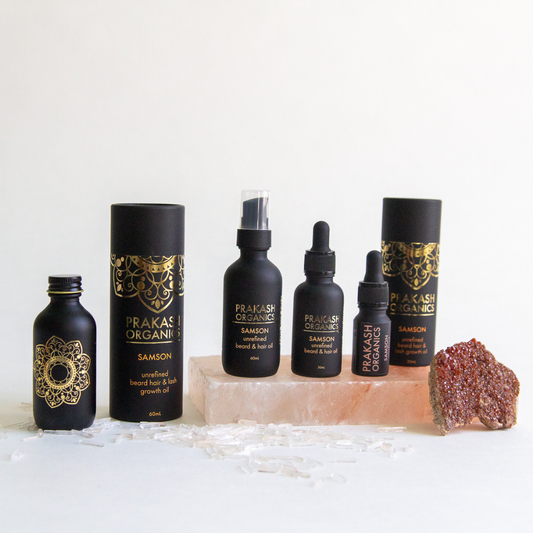 Samson Unrefined Beard & Hair Oil for Growth & Strength - Wholesale