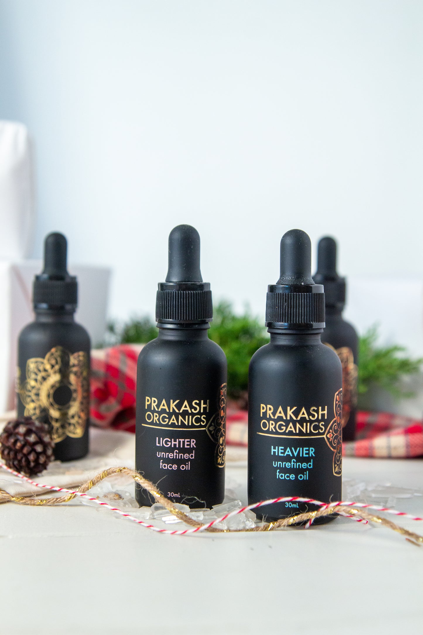 Prakash Organics Unrefined Oils Holiday Skincare Bundles