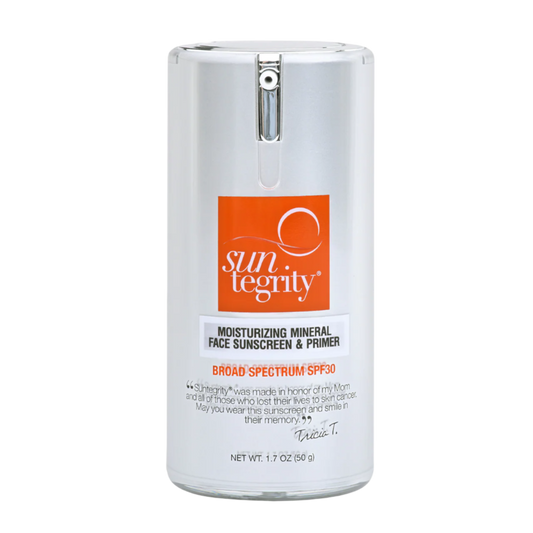 Suntegrity Moisturizing Mineral Face Sunscreen & Primer, Broad Spectrum SPF 30
