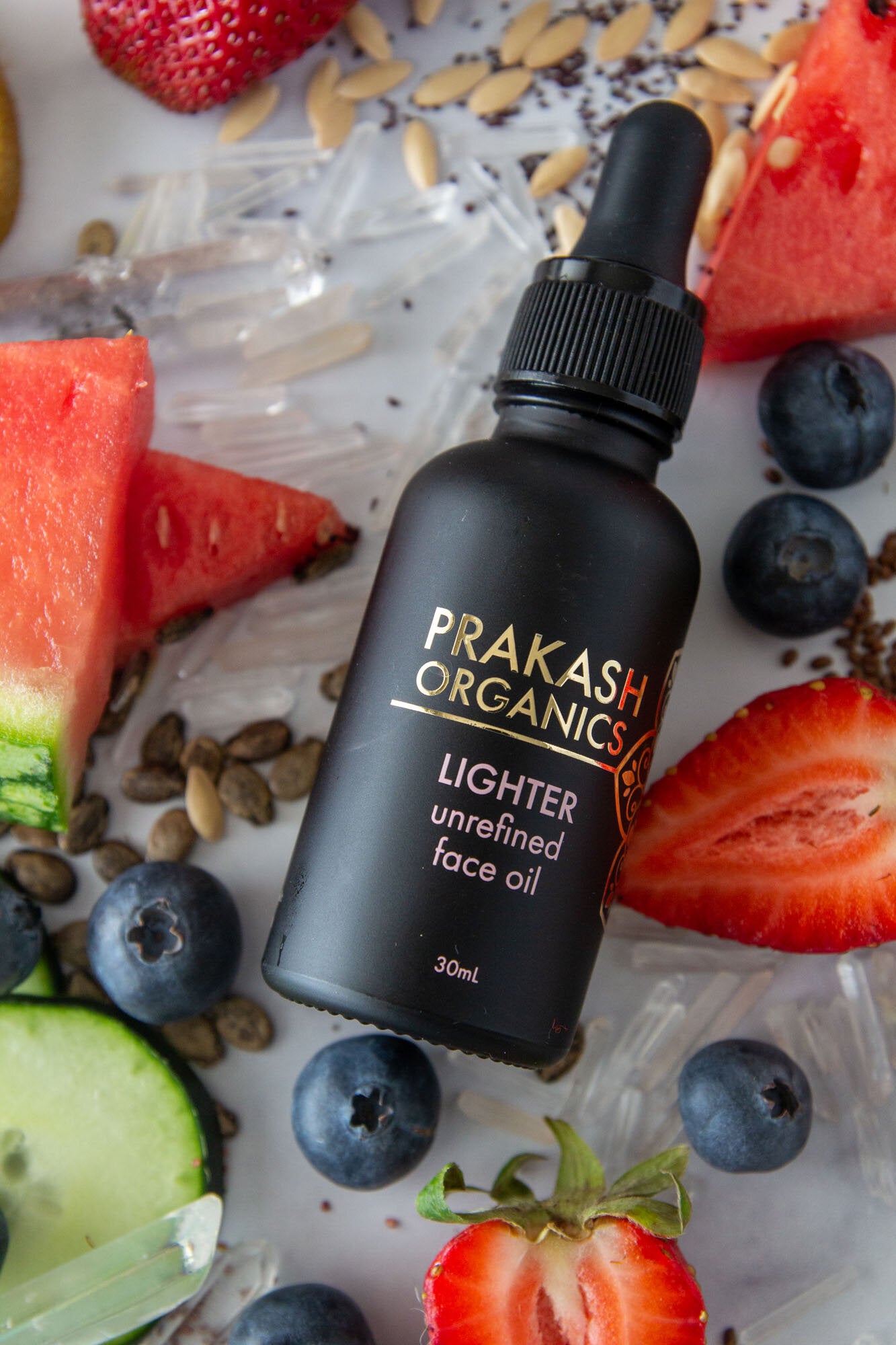 Prakash Organics Lighter Unrefined Face Oil