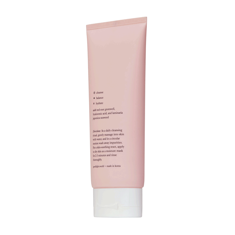 Cosmic dew gel-to-foam water cleanser