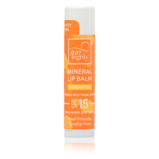 Suntegity Mineral Lip Balm SPF 15 - Pineapple