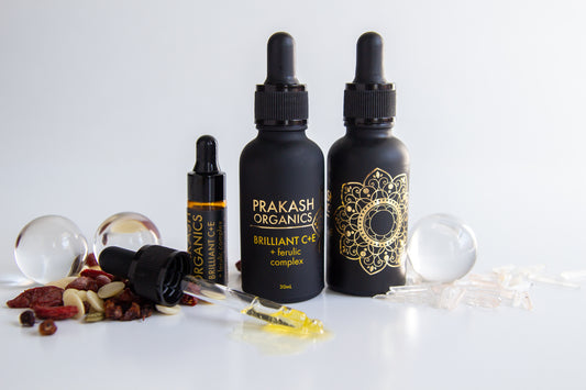Brilliant C + E + Ferulic Unrefined Complex - Prakash Organics