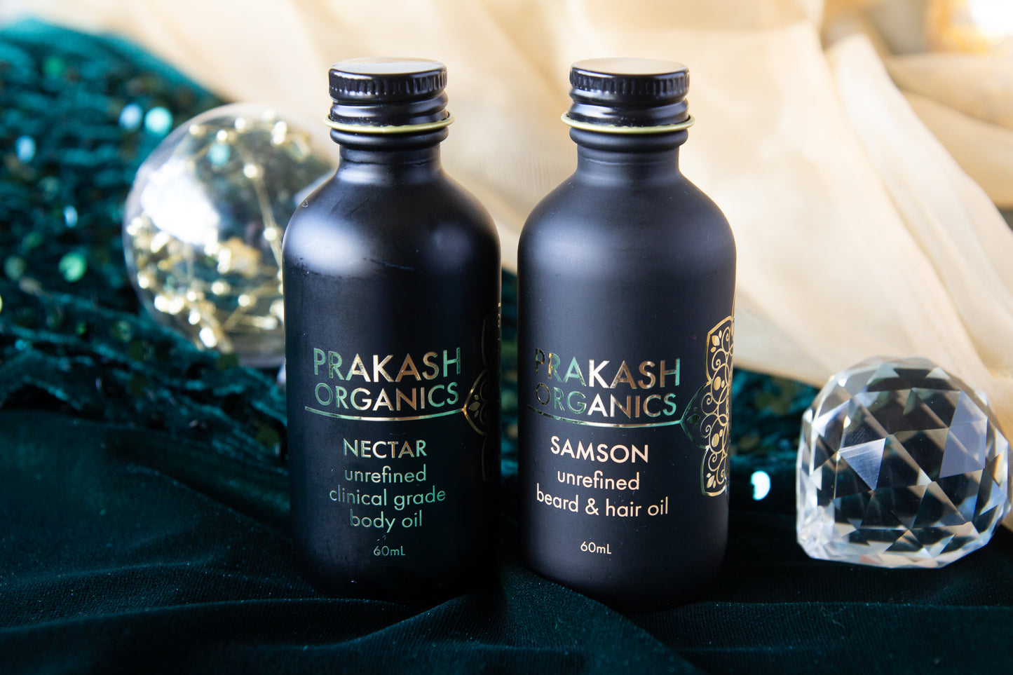 Prakash Organics Unrefined Oils Holiday Skincare Bundles