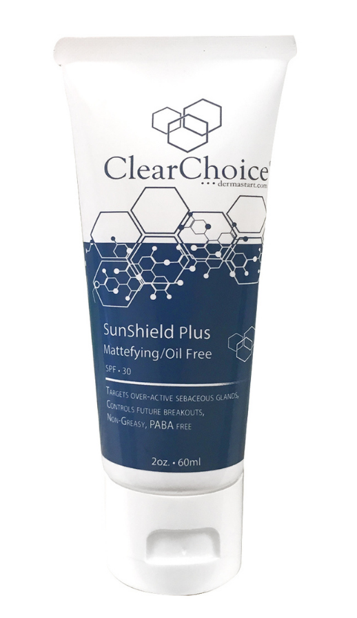 Clear Choice Matte SPF 30 face