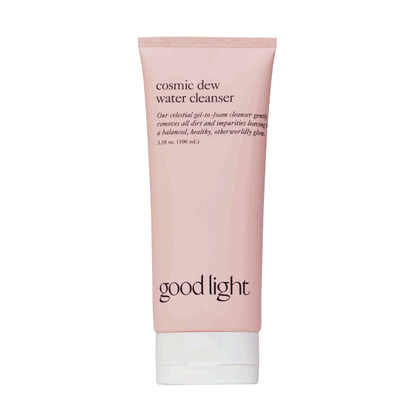 Cosmic dew gel-to-foam water cleanser