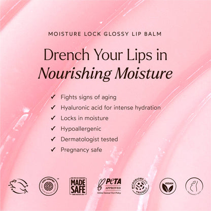 Moisture Lock Glossy Lip Balm